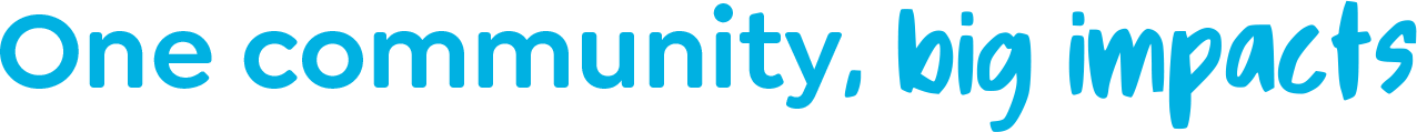 OneCommunityBigImpact_title